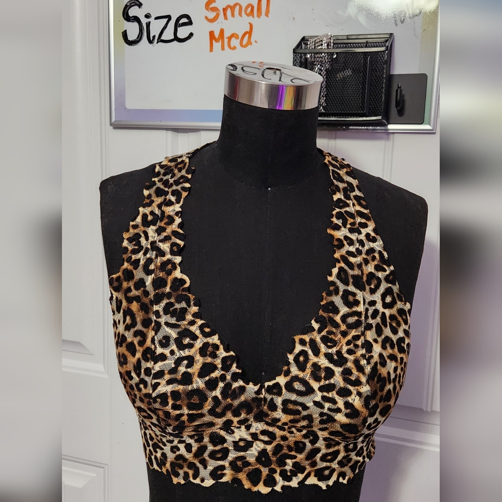 Leopard Print Women's Skirt